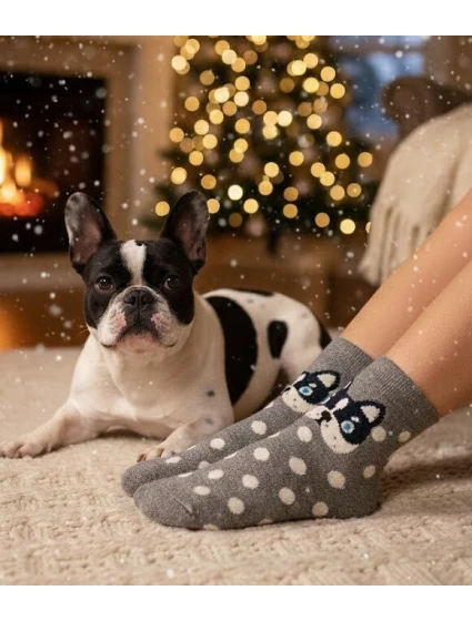 Ponožky WiK 002 Angora dámské 03 Dogs 35-42 Ponožky WiK 002 Angora dámské 03 Dogs 35-42