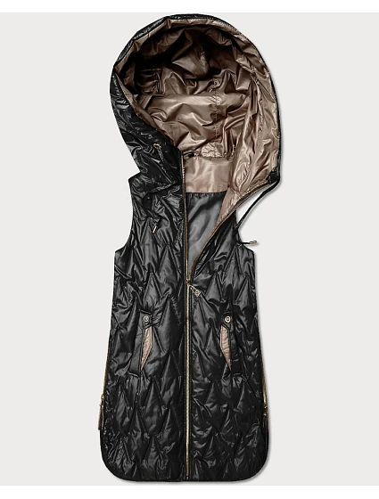 kamizelka damska ze  Goodlookin czarna model 22026340 - S'WEST