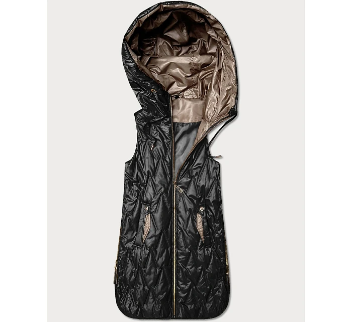 kamizelka damska ze  Goodlookin czarna model 22026340 - S'WEST