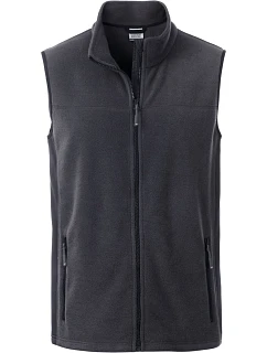 JN Pánská pracovní fleecová vesta Strong 02.0 carbon/black model 22492432 - Daiber