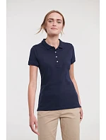 Russell Athletic 566F Dámské elastické piqué polo 10.566F fuchsia Russell Athletic 566F Dámské elastické piqué polo 10.566F fuchsia