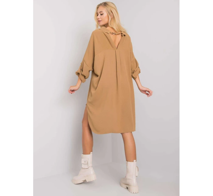 Šaty DHJ SK 13938.02P tmavě lila