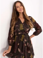 Sukienka IT SK model 21488822 ciemny zielony - FPrice Sukienka IT SK model 21488822 ciemny zielony - FPrice