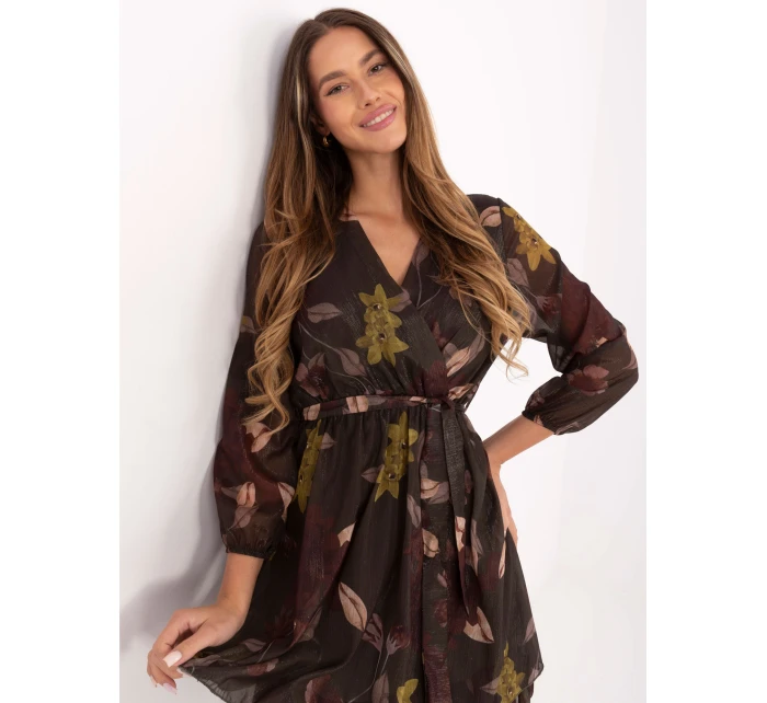 Sukienka IT SK model 21488822 ciemny zielony - FPrice Sukienka IT SK model 21488822 ciemny zielony - FPrice