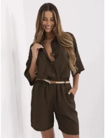 Szorty MI SN model 21151238 ciemny brązowy - FPrice Szorty MI SN model 21151238 ciemny brązowy - FPrice