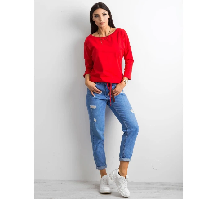 Bluzka RV BZ model 21736701 czerwony - FPrice Bluzka RV BZ model 21736701 czerwony - FPrice