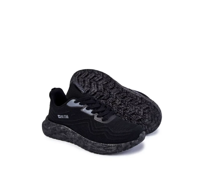 Lehká pánská sportovní obuv Big Star KK174018 Černá Lehká pánská sportovní obuv Big Star KK174018 Černá