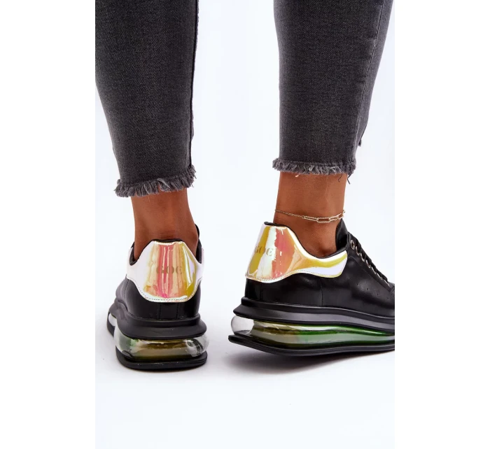 Dámské kožené tenisky GOE Black Dámské kožené tenisky GOE Black