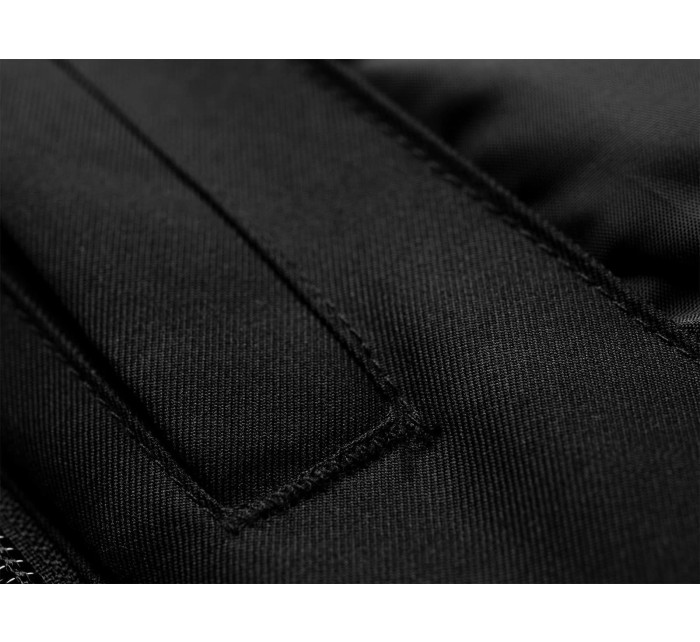 Pánská zimní bunda model 18685386 černá - 4F