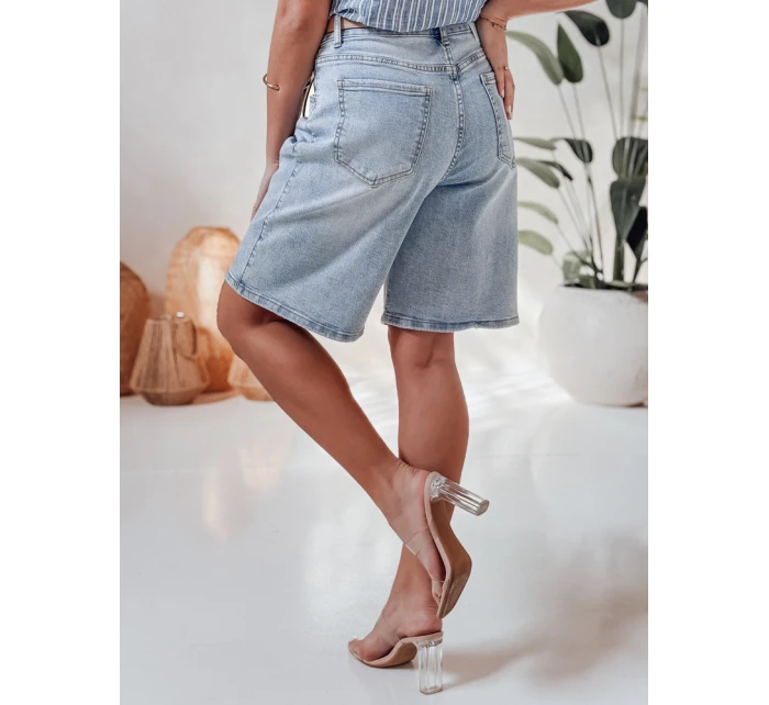 Dámské džínové šortky JEANZDAY blue FashionStreet SY0480 Dámské džínové šortky JEANZDAY blue FashionStreet SY0480
