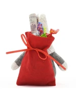 Dekorativní marshmallow s dárkovým sáčkem 15CM červené dětské Dekorativní marshmallow s dárkovým sáčkem 15CM červené dětské