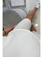 Souprava top+legíny ecru