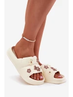 Pěnové Pantofle S Ecru model 21694131 - Boto Pěnové Pantofle S Ecru model 21694131 - Boto