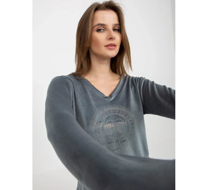 Dámská souprava RV KMPL 8442.23P šedomodrá - FPrice