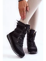 Dámské šněrovací boty do sněhu Progress PROGJ-22-134 Černé Dámské šněrovací boty do sněhu Progress PROGJ-22-134 Černé