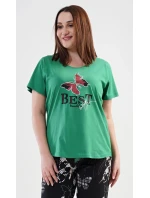 Dámské pyžamo kapri Lenka Dámské pyžamo kapri Lenka