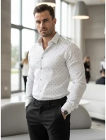 Koszula męska slim fit  biała model 22004907 - FashionStreet