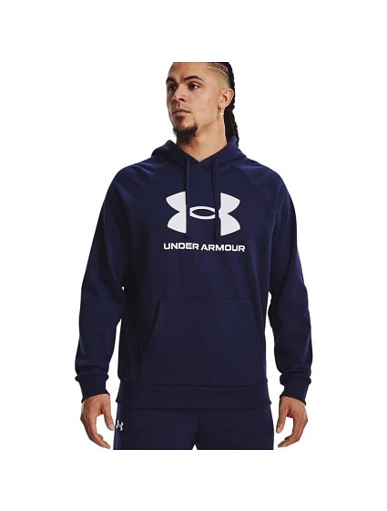 Pánská mikina Rival Fleece Logo tmavě modrá, 410 L model 22306466 - Under Armour Pánská mikina Rival Fleece Logo tmavě modrá, 410 L model 22306466 - Under Armour