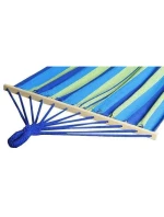 ZAHRADNÍ HOUPACÍ SÍŤ PRO 1 OSOBU 200X100CM S TYČÍ 1006048