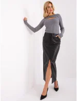 Sweter PM SW model 18955489 szary - FPrice Sweter PM SW model 18955489 szary - FPrice