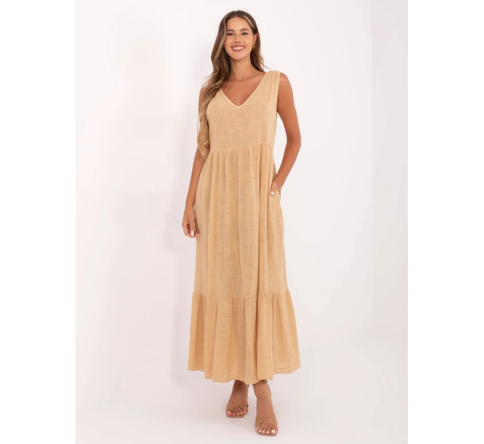 TW SK BI šaty 28007.63 camel