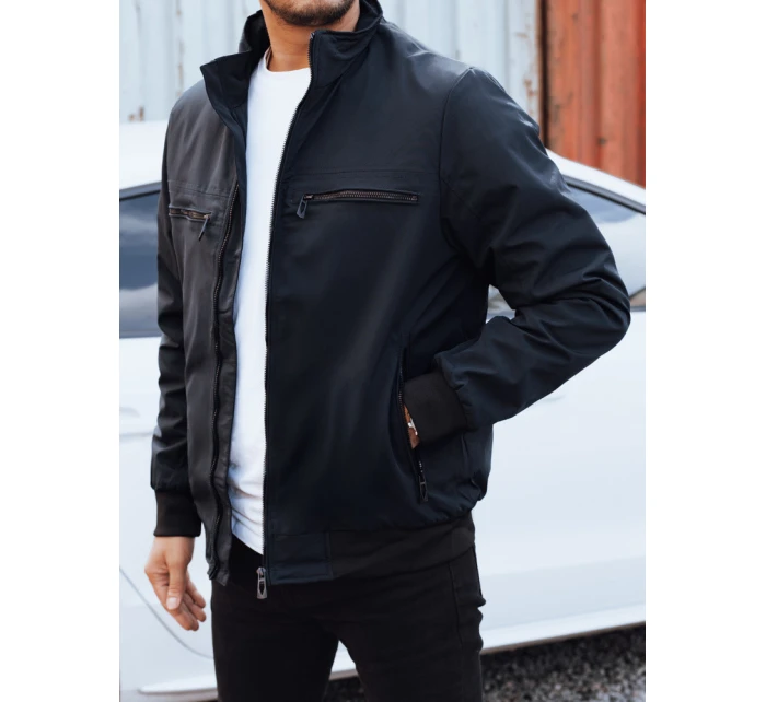 FashionStreet pánská tmavě modrá přechodná bunda TX5034 FashionStreet pánská tmavě modrá přechodná bunda TX5034