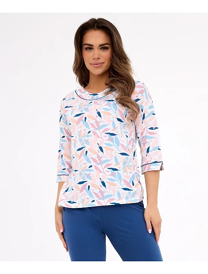 model 21230887 Amelia 2 3/4 M2XL dámské pyžamo - Cornette