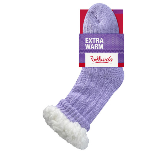 Extrémně teplé ponožky EXTRA WARM SOCKS - BELLINDA - fialová