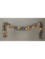DEKORAČNÍ GIRLANDA 270CM 26LED STŘÍBRNÁ