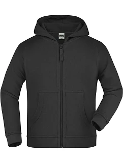 JN Dětská mikina s kapucí 02.0 black model 22530406 - Daiber