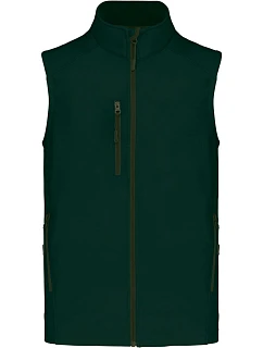 Kariban K 403 Pánská 3-vrstvá softshellová vesta 20.K403 bottle green