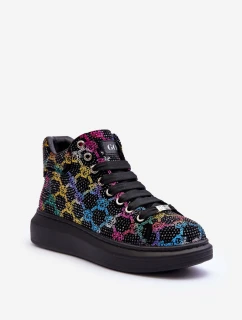 Sportovní Boty Na Platformě  Černé model 21632138 - Goe