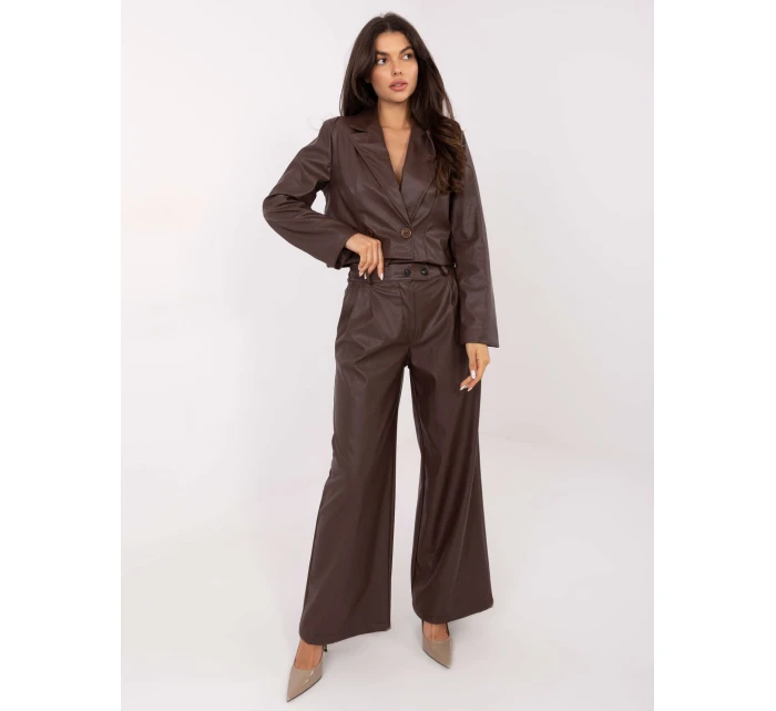 Spodnie IT SP model 21749853 brązowy - FPrice