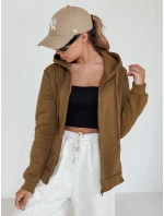 Dámská mikina VICTORIA hnědá BY1392