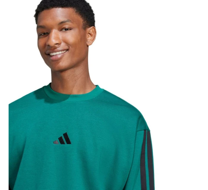 Adidas Essentials Sweatshirt 3-Stripes Fleece M JE6306 pánské Adidas Essentials Sweatshirt 3-Stripes Fleece M JE6306 pánské