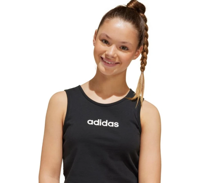 Dětské tričko adidas Essentials černé JC9732