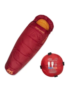 Campus Gattino 250 Dětský mumiový spací pytel Hiking Right Red/Orange