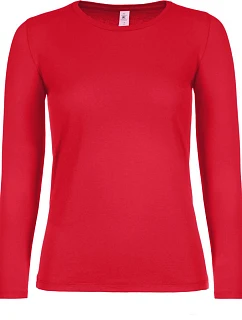 B&C #E150 LSL /women Dámské tričko s dlouhým rukávem model 22492606 red