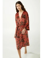 Vamp - Sametový župan s liliemi 21153 - Vamp Vamp - Sametový župan s liliemi 21153 - Vamp