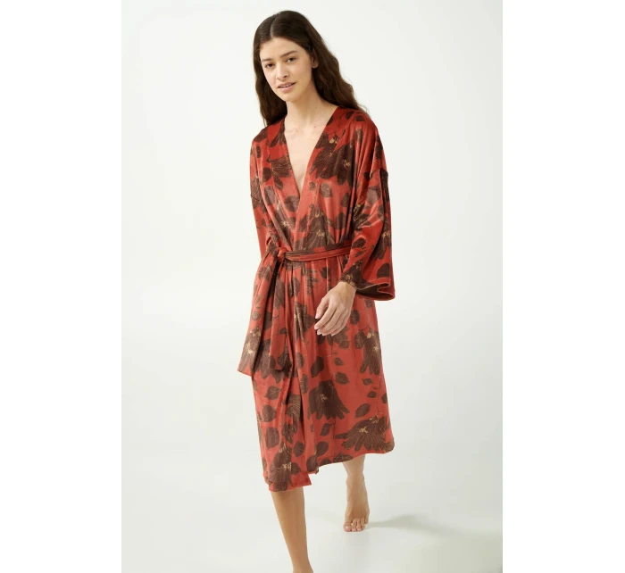 Vamp - Sametový župan s liliemi 21153 - Vamp Vamp - Sametový župan s liliemi 21153 - Vamp