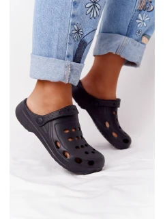 Dámské Nazouváky Černé Pěnové EVA