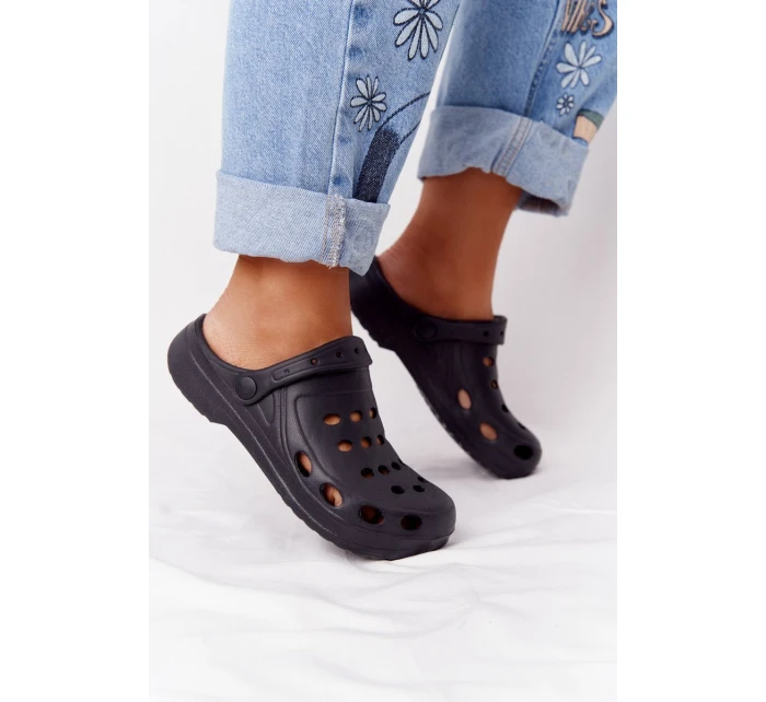 Dámské Nazouváky Černé Pěnové EVA