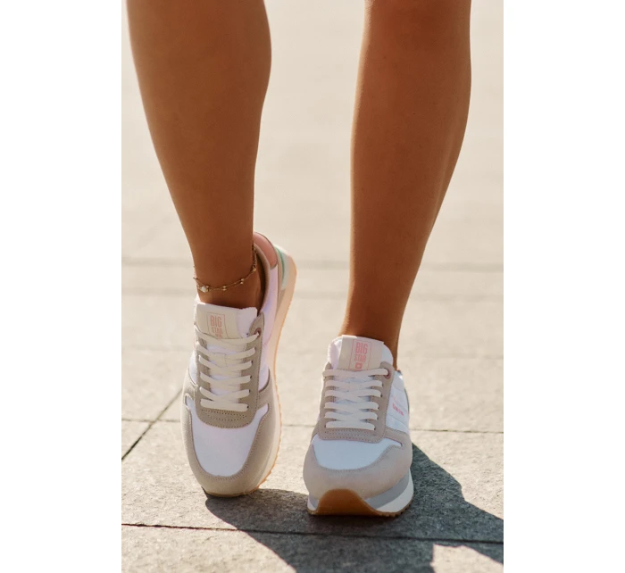 Semišové Dámské Tenisky Big Star HIPOLY SYSTEM model 21693001 - Big Star Shoes Semišové Dámské Tenisky Big Star HIPOLY SYSTEM model 21693001 - Big Star Shoes