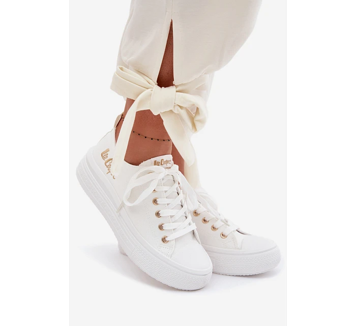 tenisky Bílé model 22095279 - Lee Cooper tenisky Bílé model 22095279 - Lee Cooper