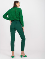 DHJ kalhoty SP 12787.21X tmavě zelená