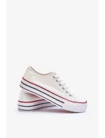 Nízké klasické tenisky na platformě Bílé Jazlyn Nízké klasické tenisky na platformě Bílé Jazlyn