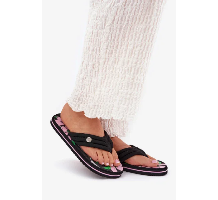 Dámské pěnové žabky Big Star – černé Dámské pěnové žabky Big Star – černé