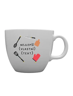 Personalizovaný MEGA XXL keramický hrnek 1 000 ml - nejlepší v oboru