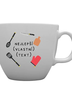 Personalizovaný MEGA XXL keramický hrnek 1 000 ml - nejlepší v oboru