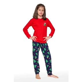 PYŽAMO DÍVKA MLADÁ 592/182 VÁNOČNÍ STROMEK PYŽAMO DÍVKA MLADÁ 592/182 VÁNOČNÍ STROMEK